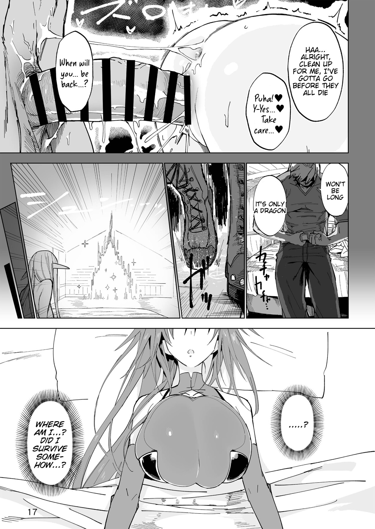 Hentai Manga Comic-Another World♀Hero-Read-14